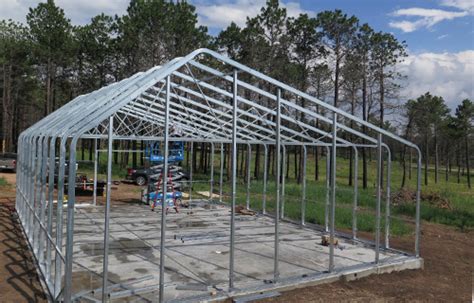 metal frame green house|greenhouse frame kits 30x60.